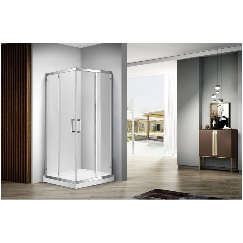 Aquare Shape Shower Enclosure Tempered Glass LBS2914